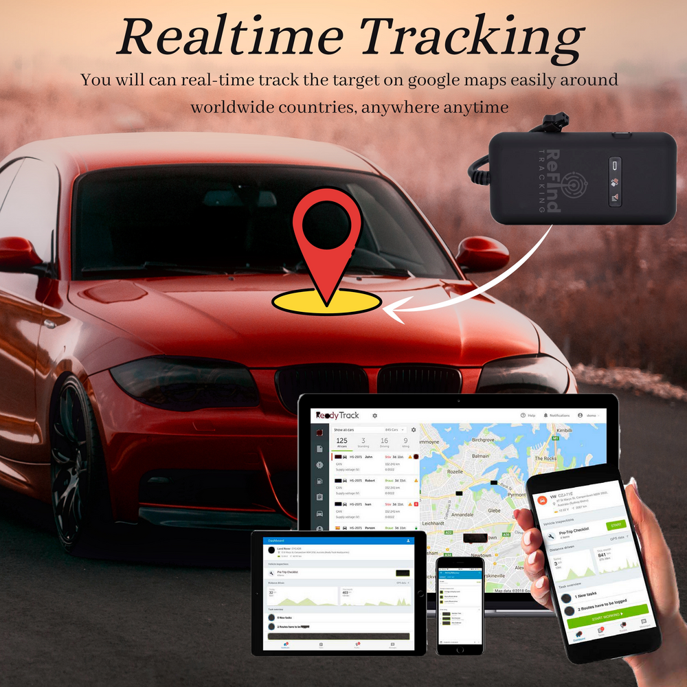 ReFind vehicle GPS tracker