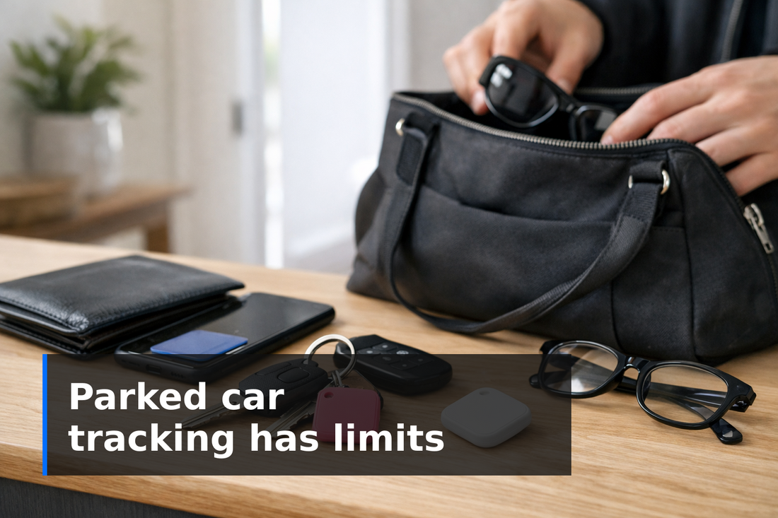 Generated lifestyle image for What to Know About Using an Item Tracker in a Parked Car