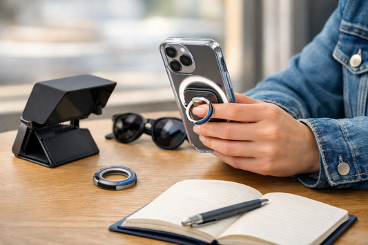Generated lifestyle image for How to Choose a Phone Ring for Grip or Stand Use?