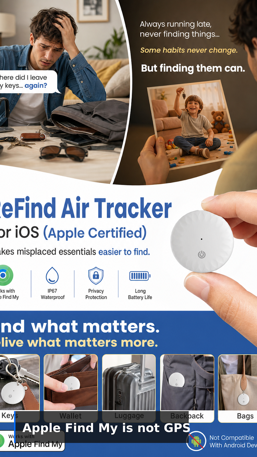 What Does Apple Find My Mean on an Item Tracker?