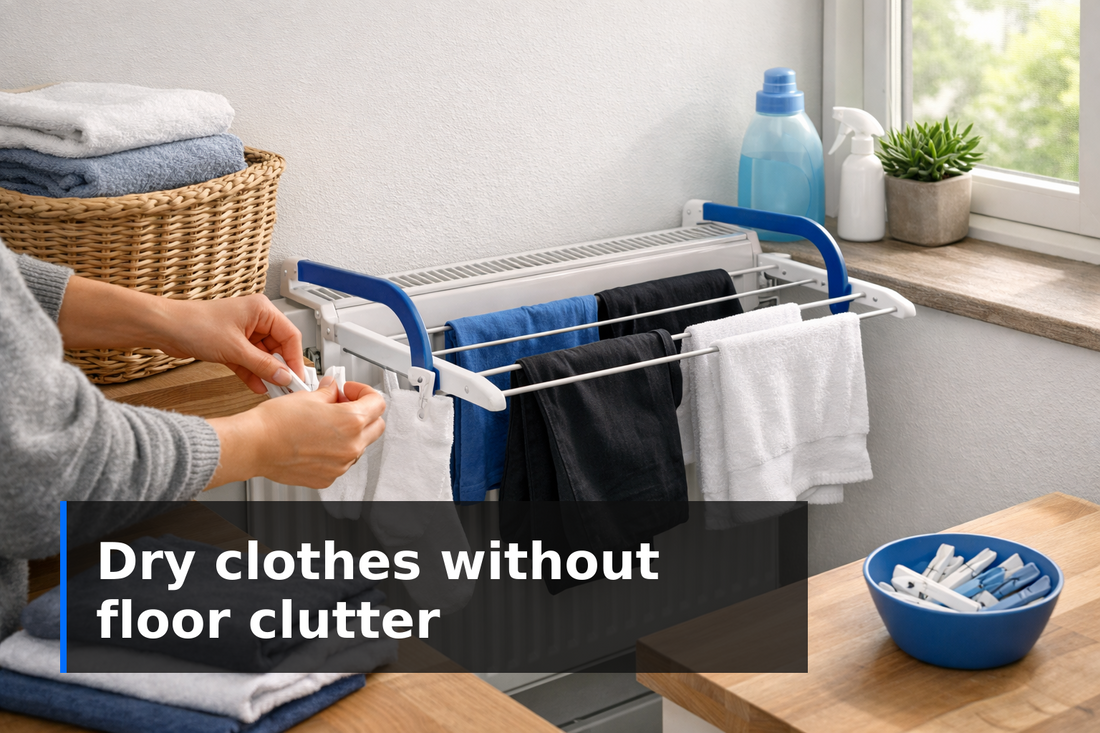 How to Dry Laundry When You Have Limited Floor Space