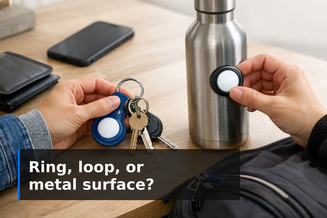 Keyring or Magnetic AirTag Holder: Which One Suits Your Item?