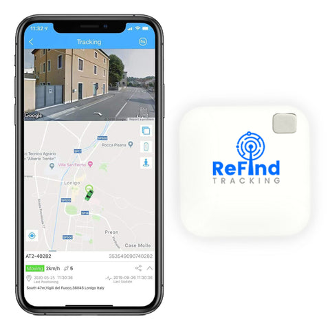White ReFind R1 Smart Tracker