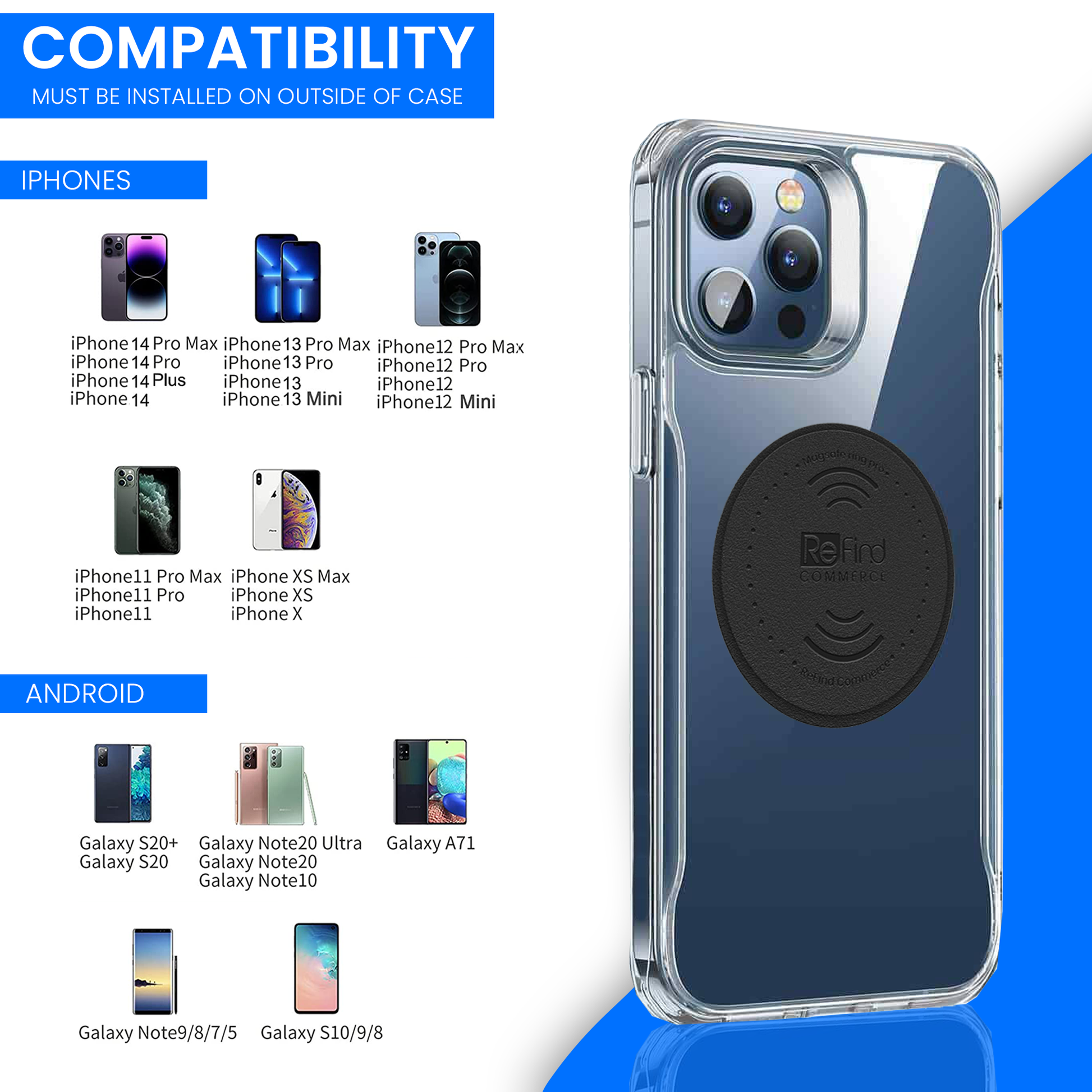 Magsafe Ring Sticker MagSafe Adapter Ring ReFind