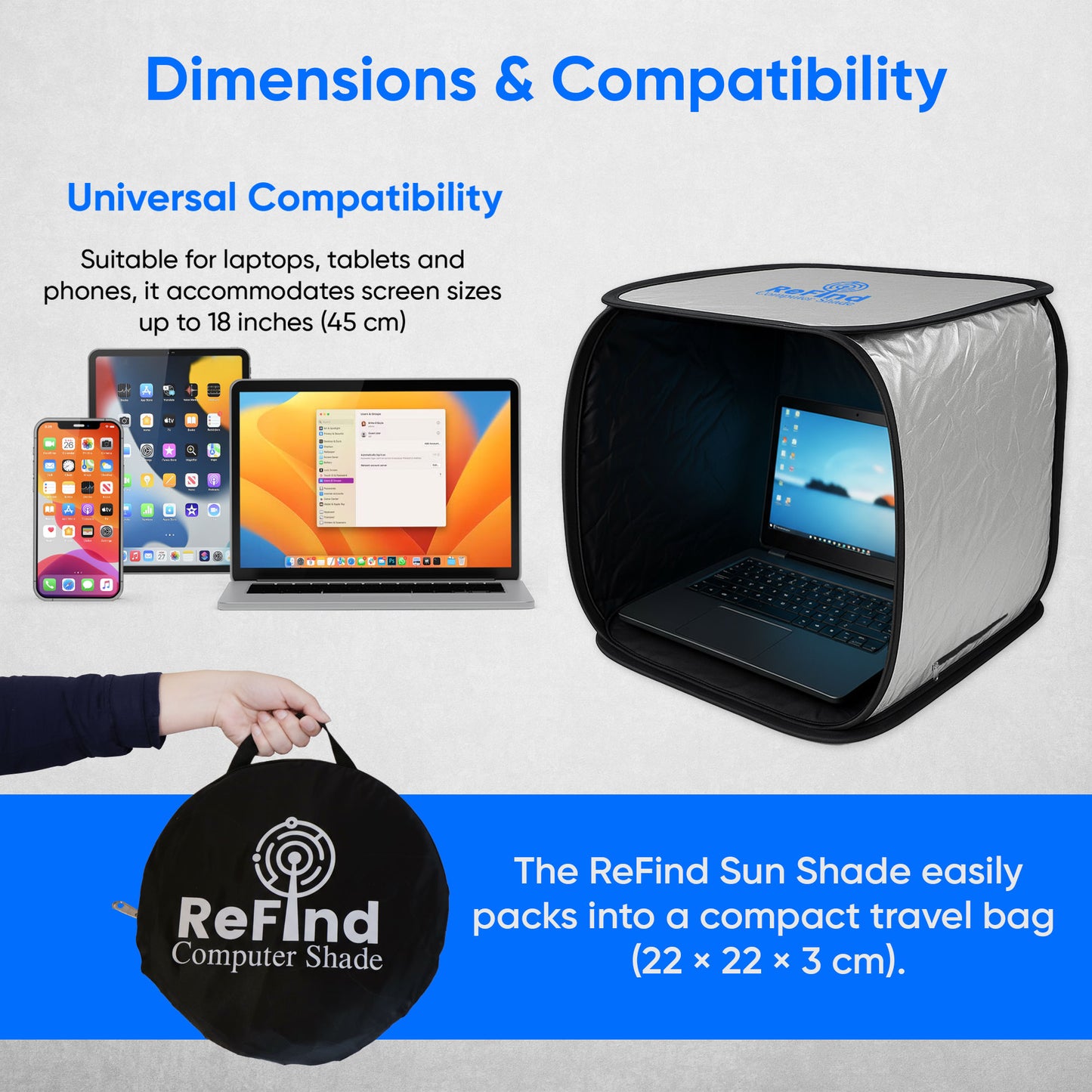 ReFind Computer Shade