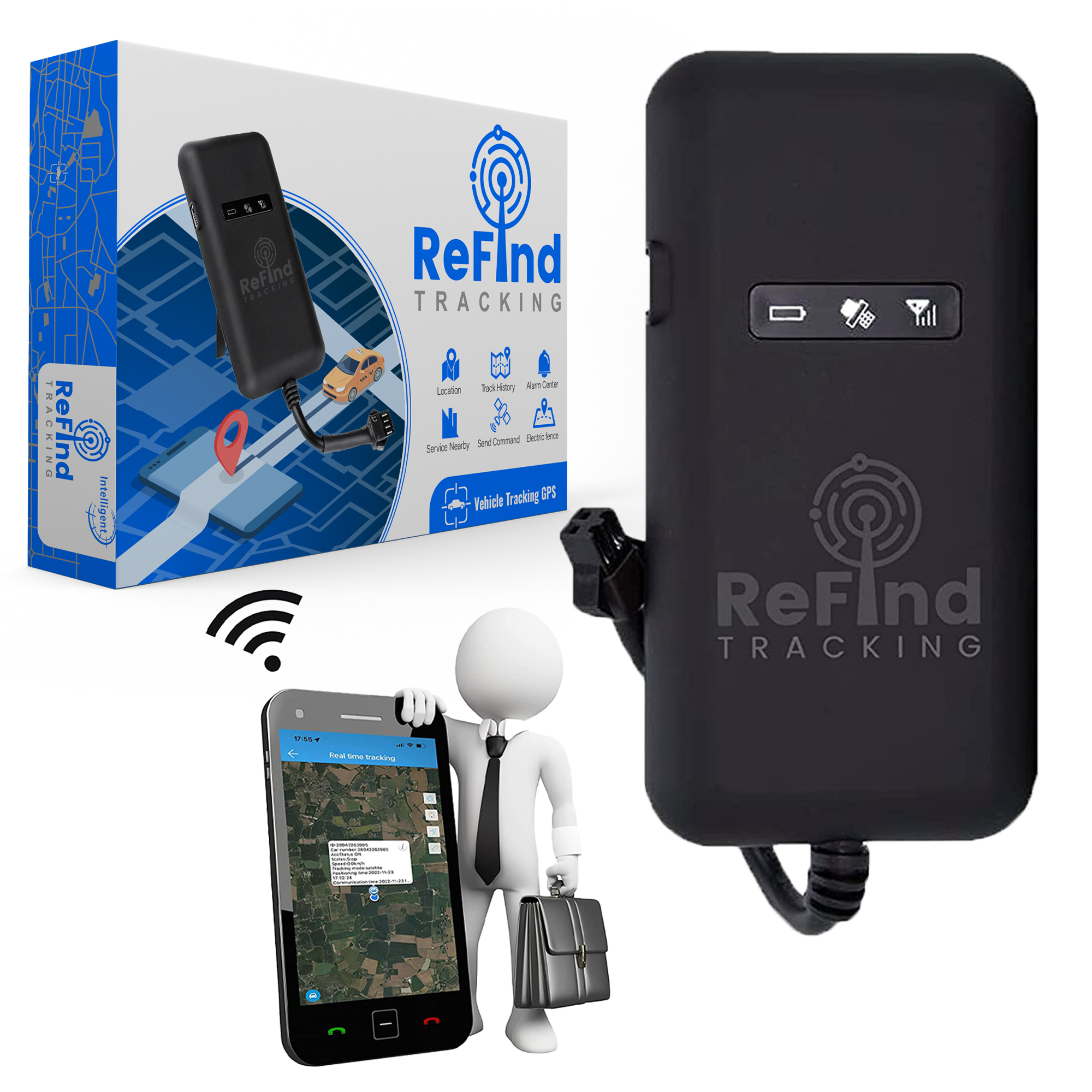 Tracking Device For Car | Vehicle GPS Tracker | ReFind