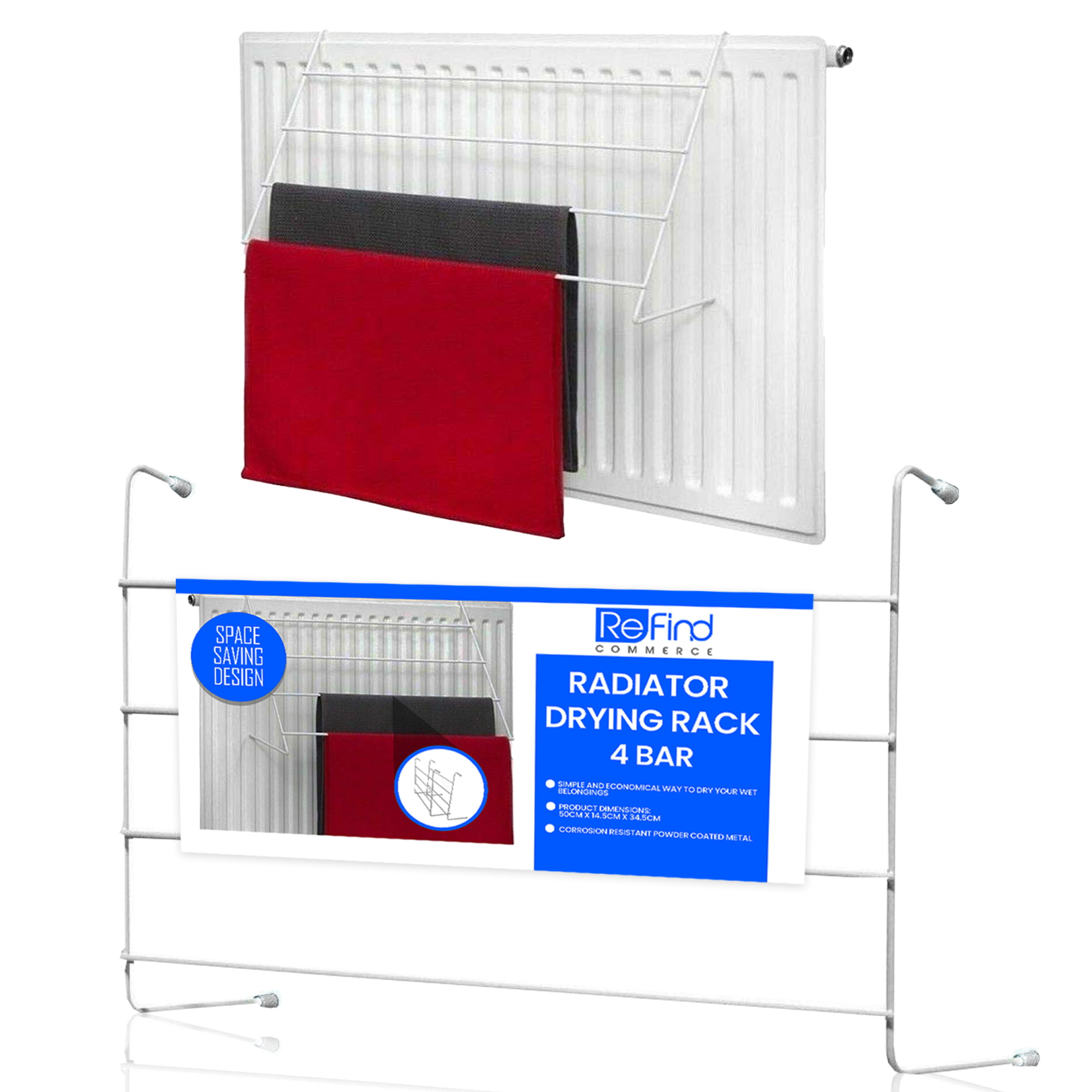 Radiator Drying Rack Clothes Washing Line ReFind