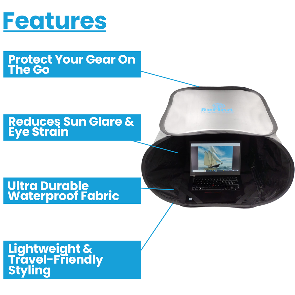 Laptop Sun Shade | Computer Shade | ReFind